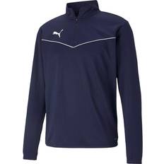 Puma Pulls Puma Teamrise Halfzip Sweatshirt Men - Peacoat/White