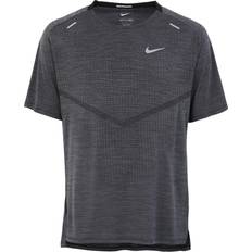 T-skjorter Nike Dri-FIT ADV Techknit Ultra Short-Sleeve Running Top Men's - Black/Iron Grey