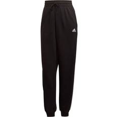 Adidas Women's Essentials Studio Lounge 3-Stripes Joggers - Black/White