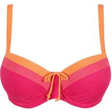 PrimaDonna Swim Tanger Balcony Padded Bikini Top - Pink Sunset