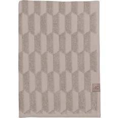 Mette Ditmer Geo 2-pack Gästhandduk Beige (55x35cm)