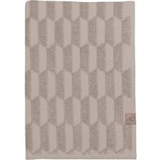 Mette Ditmer Textiles Mette Ditmer Geo 2-pack Serviette d'Invité Beige (55x35cm)