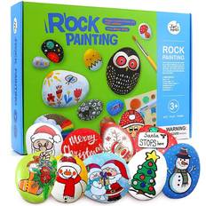 Plastic Paint Rock Painting Activity Set