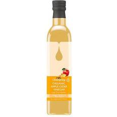 Olje og eddik Clearspring Organic Apple Cider Vinegar with the Mother Ginger, Turmeric & Black Pepper 50cl