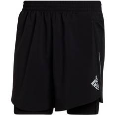 Adidas Designed 4 Running Two-in-One Shorts Men - Black