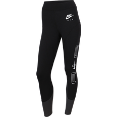 Nike Air High-Rise Leggings Women - Black/Dark Smoke Grey/White