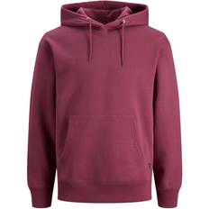 Jack & Jones Solid Hoodie - Rosa/Hawthorn Rose