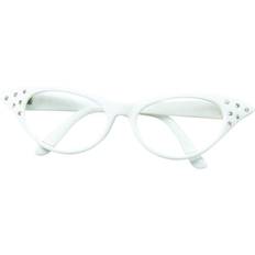 Decades Accessories Bristol Novelty 50’s Female Sunglasses White