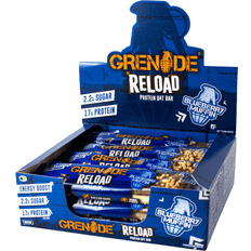 Manganese Bars Grenade Reload Protein Oat Bar Blueberry Muffin 70g 12 pcs