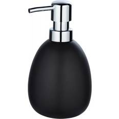 Wenko sæbedispenser Polaris 390 ml keramisk sort Sort