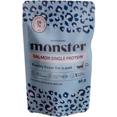 Monster Katter Husdjur Monster Cat Pouches Adult Salmon