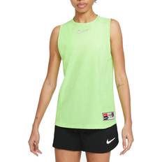 Fußball - L Tanktops Nike FC Dri-FIT Joga Bonito Football Top Women - Lime Glow/Lime Glow/White