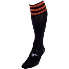 Precision Pro Football Socks Kids - Black/Tangerine