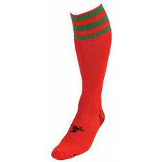 Precision Pro Football Socks Kids - Red/Green