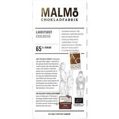 Lakritsrot Malmö Chokladfabrik Tile Licorice Root 80g