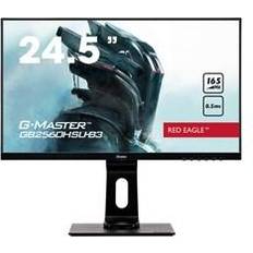 G master red eagle Iiyama 25" Bildskärm G-MASTER Red Eagle Svart 1 ms AMD FreeSync Premium