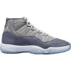 Patent Leather Shoes Nike Air Jordan 11 Retro M - Medium Grey/White/Cool Grey