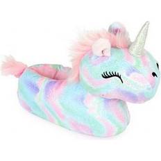 Turquesa Zapatillas Kid's Unicorn Slippers