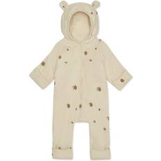 Konges Sløjd New Born Onesie with Hood - Lemon (KS2601)