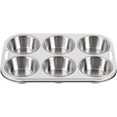 Silver Muffin Trays Vogue Deep Muffin Tray 19x27 cm