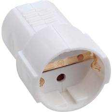 Forlængerled med sidejord, Schuko