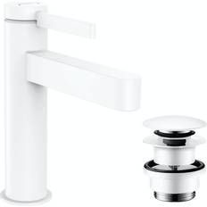 Hansgrohe bundventil push open mat hvid Hansgrohe Finoris (76023700) Mat hvid