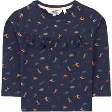 ebbe Kids Bella Top - Navy Skiers Print