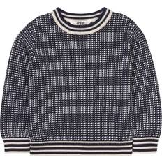 ebbe Kids Mike Fisherman Sweater - Navy Ground w White