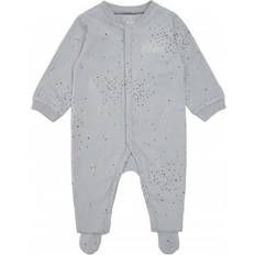 Broderet Jumpsuits Børnetøj Petit by Sofie Schnoor Morris Jumpsuit - Dusty Blue Star ( PB542)