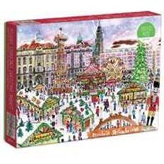 Galison Michael Storrings Christmas Market 1000 Piece Puzzle