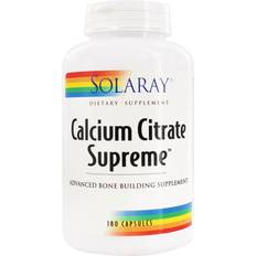 Solaray magnesium citrate Solaray Calcium Citrate Supreme 180 st