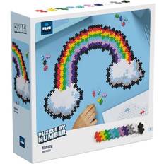 Plus Plus Number Rainbow & Unicorn 500 Pieces