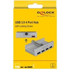 USB-hubs DeLock 4-Port USB 3.0 External Hub (64046)