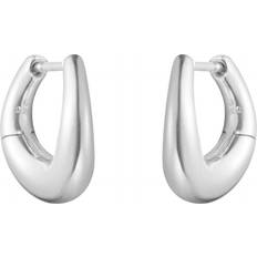 Offspring øreringe Georg Jensen Offspring Small Earhoops - Silver