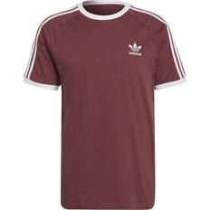 Adidas Adicolor Classics 3-Stripes T-shirt - Quiet Crimson