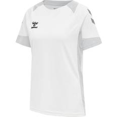 Hummel Lead S/S Poly Jersey Women - White