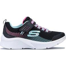 Skechers Black Sport Shoes Skechers Microspec - Black/Aqua