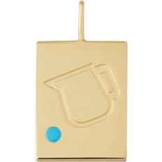 Aquarius Zodiac Charm - Gold
