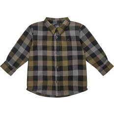 1-3M Skjorter Børnetøj Petit by Sofie Schnoor Shirt - Brown Check (P213413)