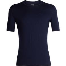 Icebreaker Merino 200 Oasis Short Sleeve Crewe Thermal Top Men - Midnight Navy