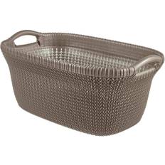 Curver Tejido 40L Metallic Brown Liner Basket