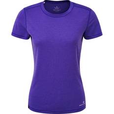 T shirt tencel Ronhill Life Tencel S/S T-shirt Women - Plum Marl/Heather