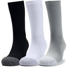 Under Armour Calzini Under Armour Heatgear Crew Socks 3-pack Unisex - Steel/White - 035