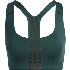 adidas Powerimpact Training Medium-Support Bra - Shadow Green