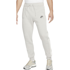 Nike grå træningsbukser Nike Air Brushed-Back Fleece Joggers - Light Iron Ore/Phantom/Black