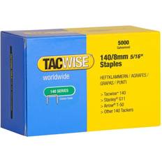 Staples 8mm Tacwise 140 Galvanised Staples