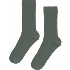 Colorful Standard Women Classic Organic Socks - Dusty Olive