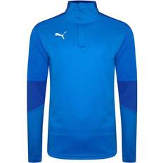 Man - Polyurethane Tops Puma Final Training Rain Top Men - Electric Blue Lemonade/Team Power Blue