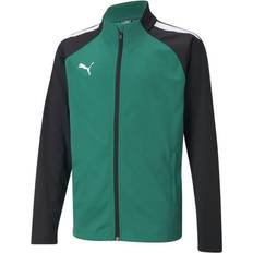 Verde Felpe Puma teamLIGA Training Jacket Kids - Green/Black