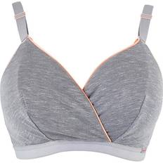 Curvy Kate In My Dreams Bralette - Grey/Peach